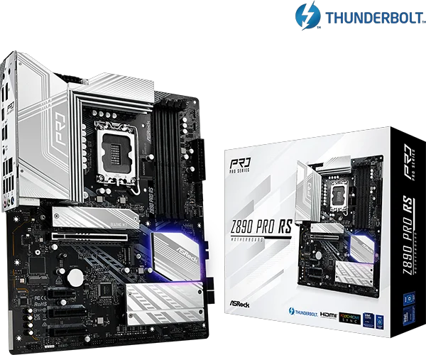 Материнская плата ASRock Z890 Pro RS DDR5 - ForteMarket Материнская плата ASRock Z890 Pro RS DDR5 купить,0