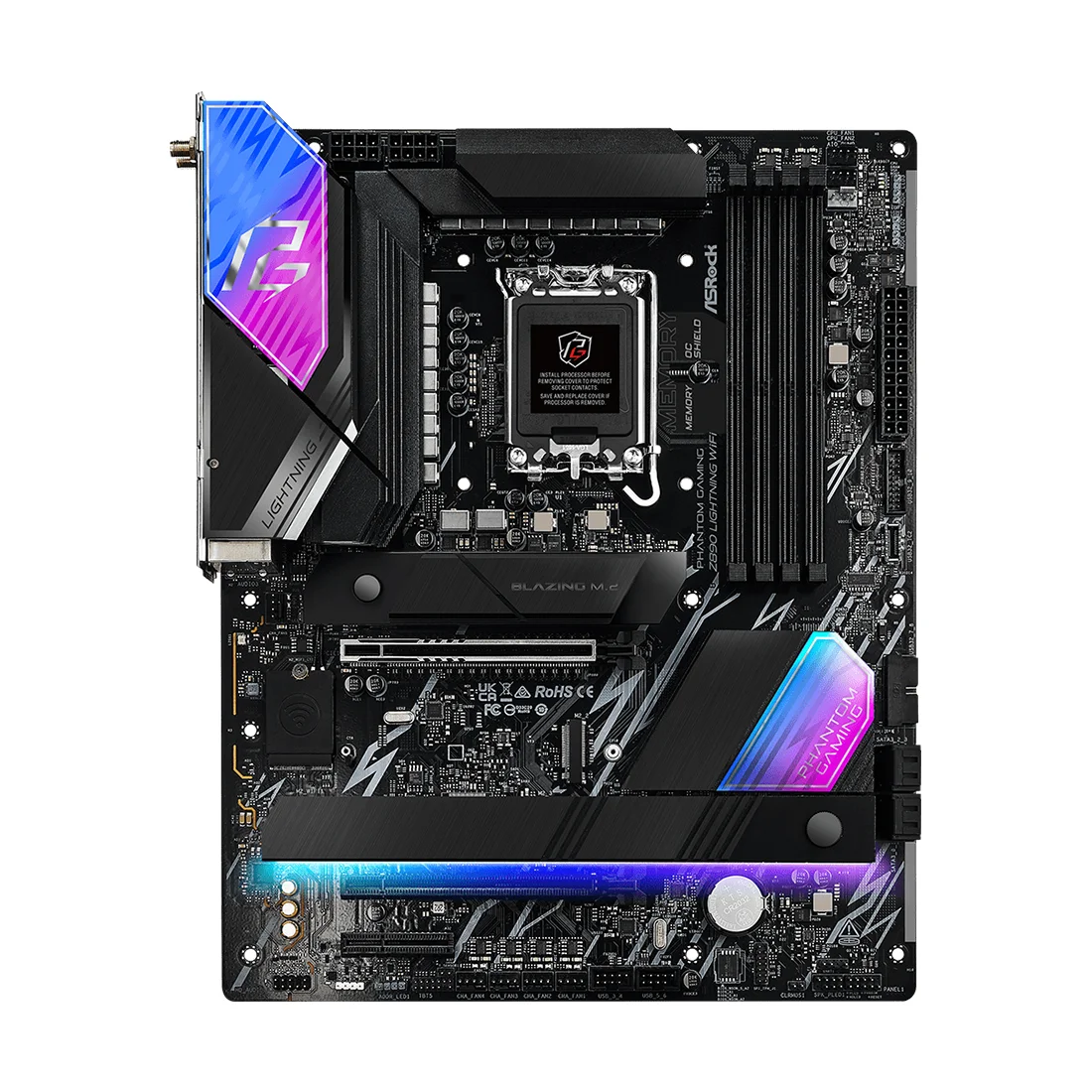 Материнская плата ASRock Z890 Lightning WiFi DDR5 - ForteMarket Материнская плата ASRock Z890 Lightning WiFi DDR5 купить,0