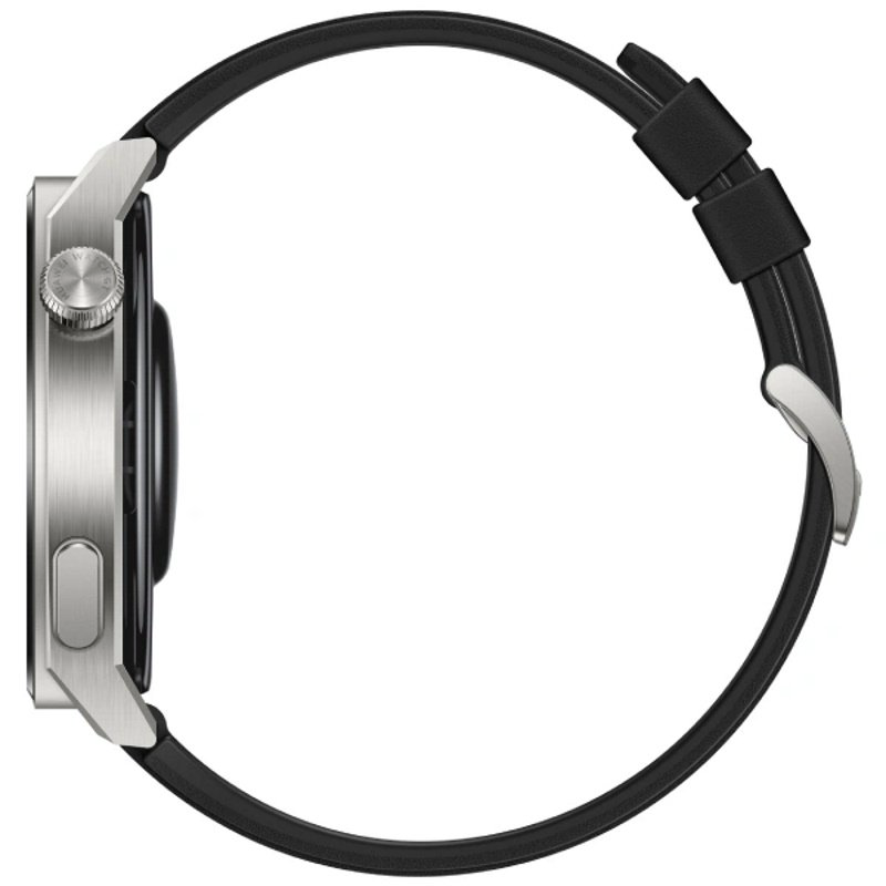 Смарт-часы Huawei Watch GT 3 Pro ODIN-B19S 55028473 46mm Light Titanium Case Black Fluoroelastomer Strap купить,NaN