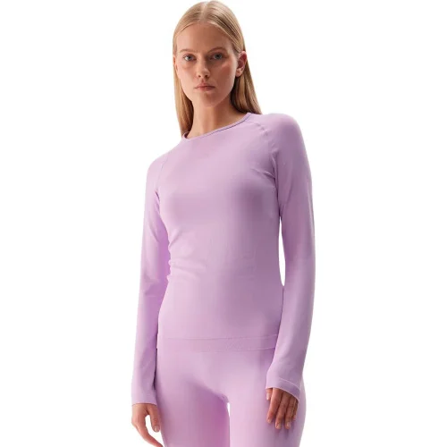 Термобелье 4F Skiing 4FWAW24USEAF152-52S сиреневое XS-S купить,0