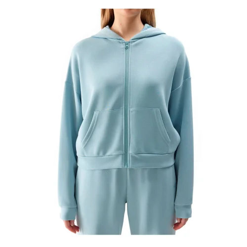 Толстовка 4F Sportstyle 4FWSS24TSWSF1002-34S голубая L