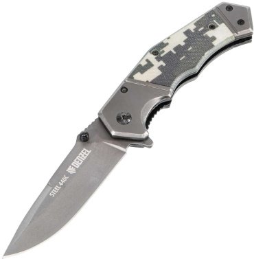 Нож DENZEL 79209 серый