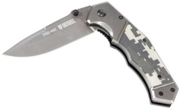 Нож DENZEL 79209 серый