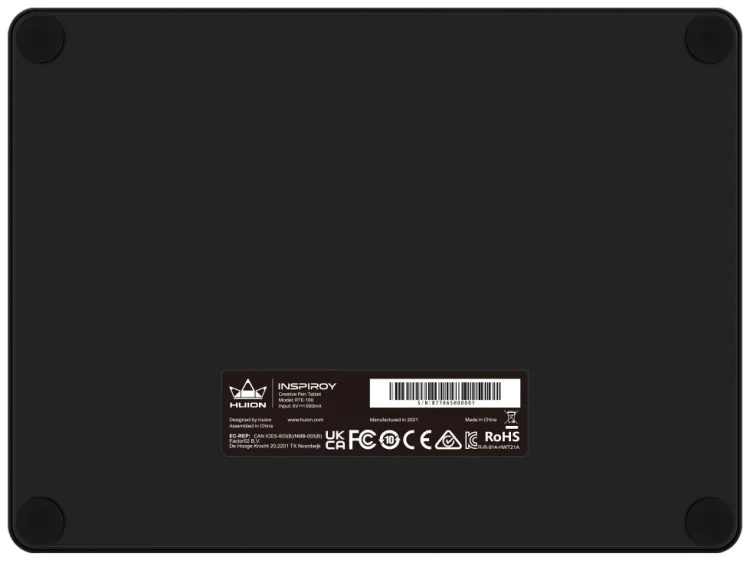 Графический планшет Huion RTE-100 Black - ForteMarket Графический планшет Huion RTE-100 Black купить,0