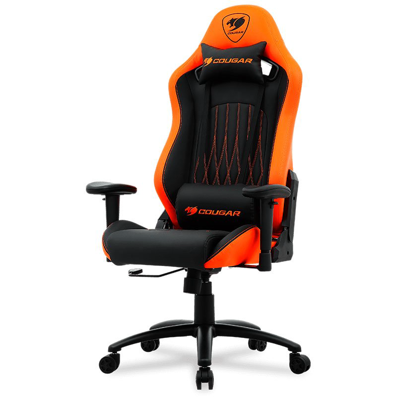 Игровое кресло Cougar Explore Racing черно-оранжевое купить,NaN
