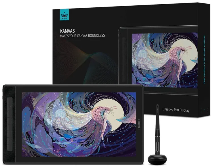 Графический планшет Huion Kamvas Pro 16 Black купить,0