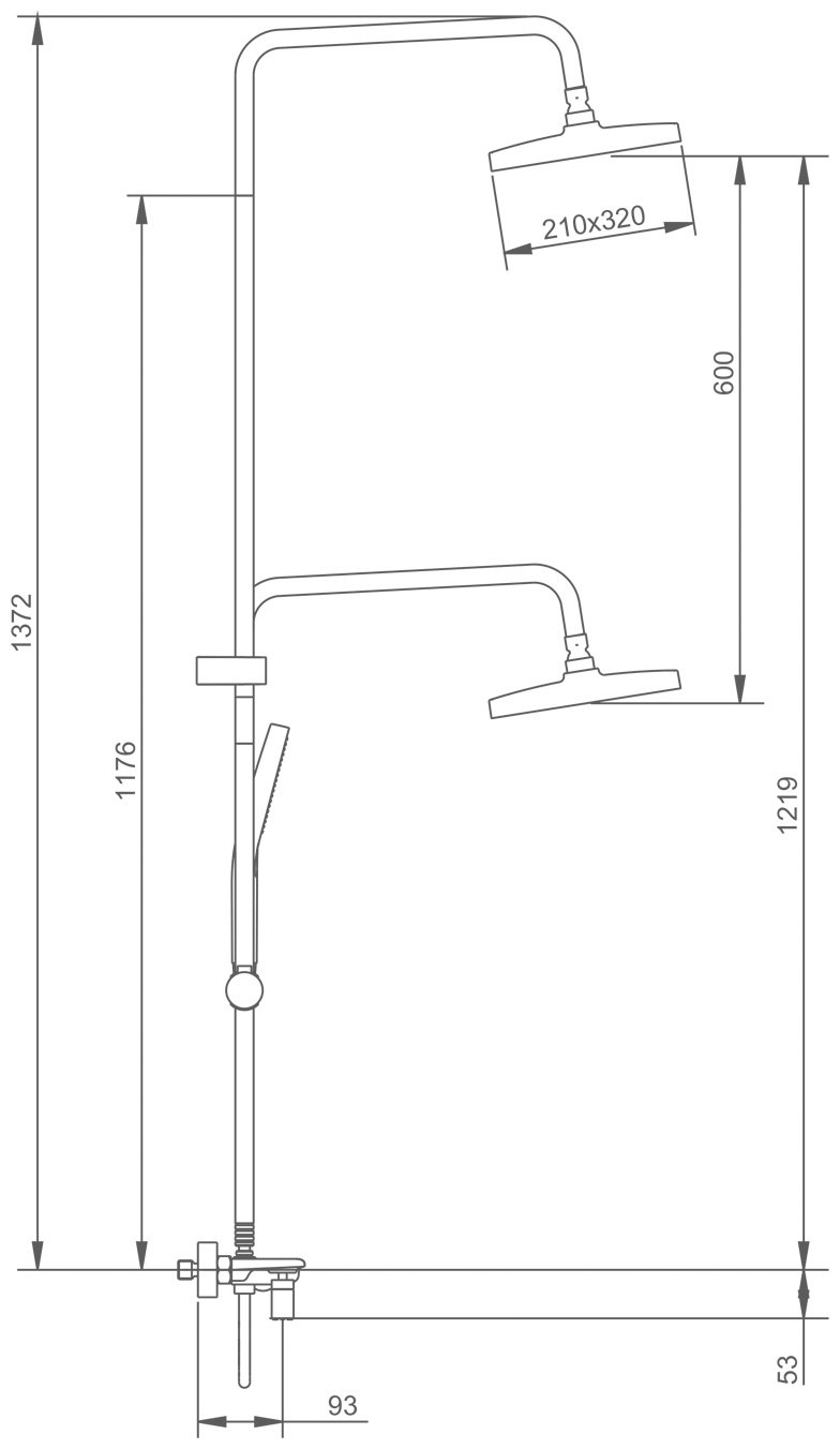 Gappo душевой набор (гарнитур) S52.24.09