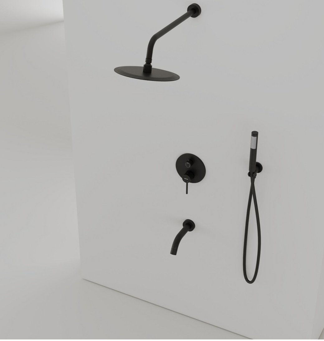 Sancos душевой набор (гарнитур) Select SC3004MB