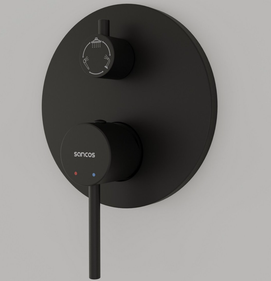 Sancos душевой набор (гарнитур) Select SC3004MB купить,422477