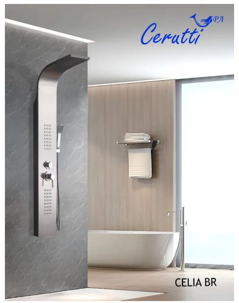 Cerruti душевой набор (гарнитур) CT10405 купить,NaN