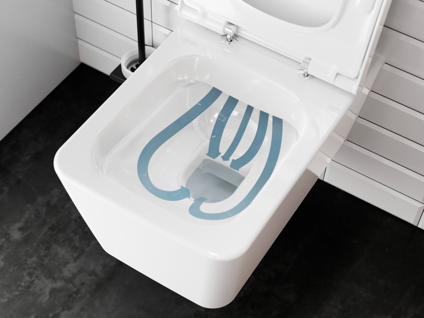 Унитаз с инсталляцией Hansgrohe iFrame universal EluPura Q, санкерамика купить,531900