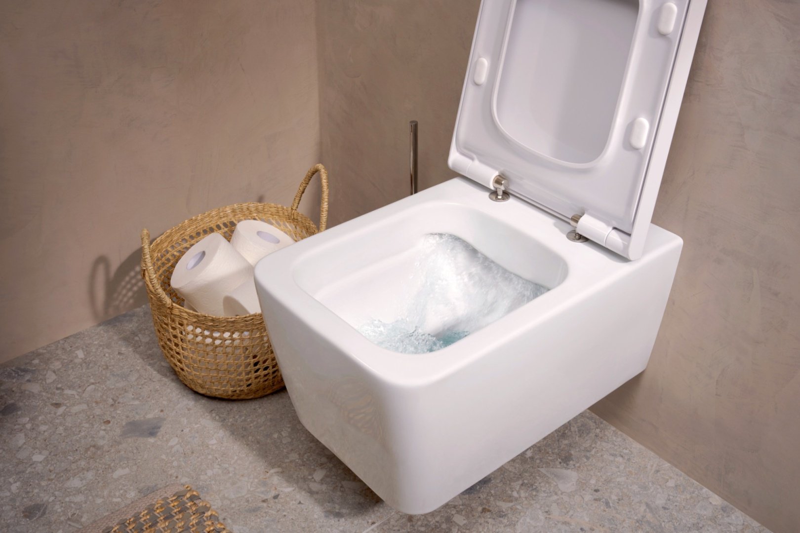 Унитаз с инсталляцией Hansgrohe iFrame universal EluPura Q, санкерамика купить,531900