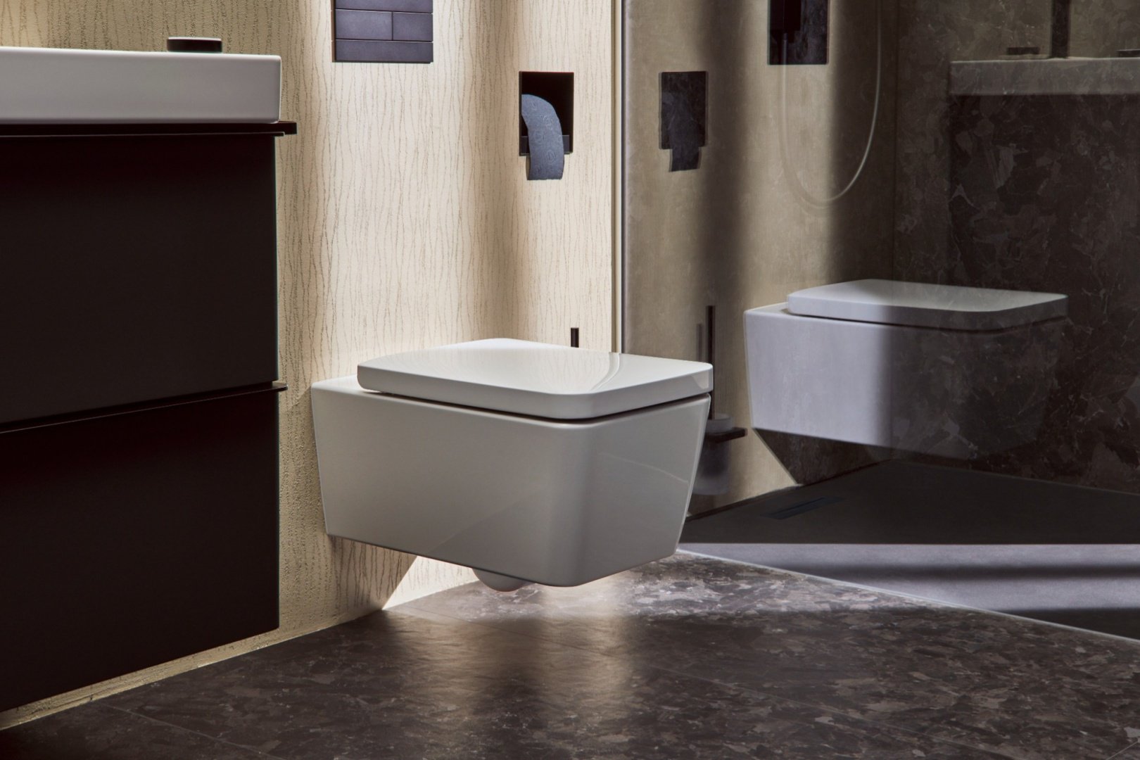 Унитаз с инсталляцией Hansgrohe iFrame universal EluPura Q, санкерамика купить,531900
