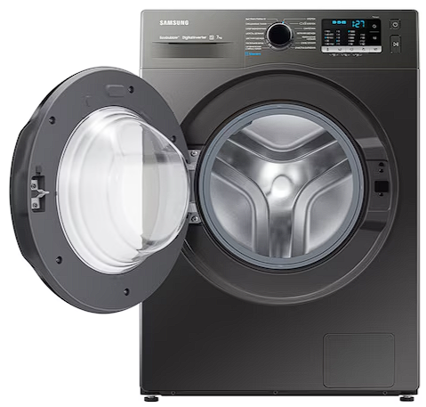 Стиральная машина Samsung WW70AKAS22AXLT черный купить,214980