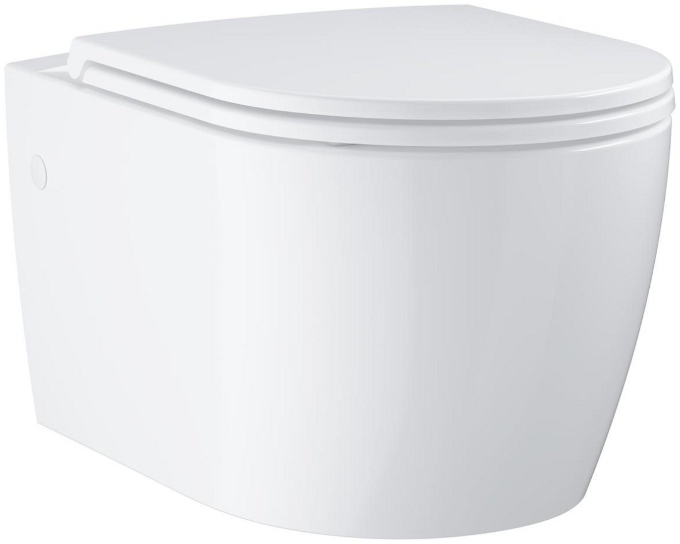Grohe унитаз 103860SH00 *Подвесной унитаз GROHE Bau Ceramic с сиденьем, альпин-белый, санфаянс