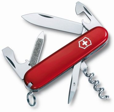 Нож Victorinox Sportsman красный купить,NaN
