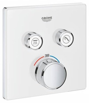 Смеситель для ванны с душем Grohe Grohtherm SmartControl 29156LS0, поворотно-нажимной купить,NaN