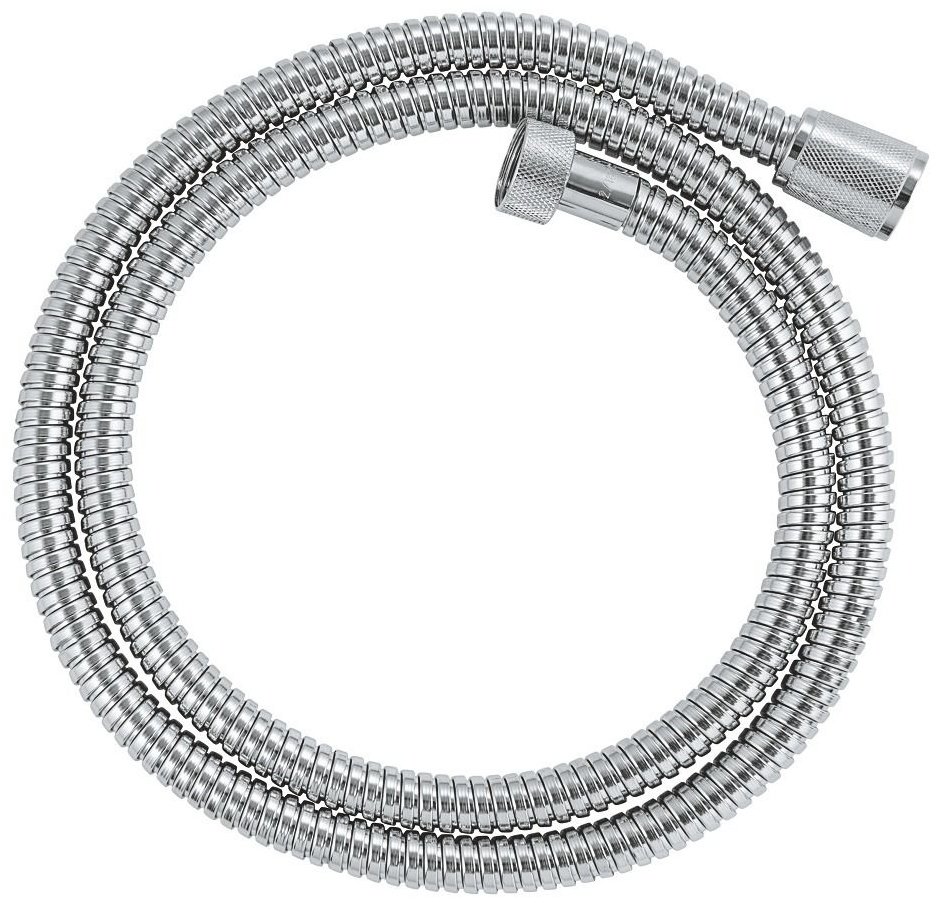 Шланг для душа Grohe металлическая оплетка, 125 см, подключение 1/2x1/2