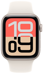 Смарт-часы Apple Watch SE 3 GPS 40mm MEH34 Starlight Aluminium Case with Midnight Sport Band S/M