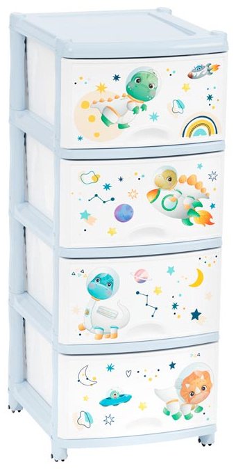 Комод пластиковый Альтернатива М1243 48х98х38 см купить,NaN