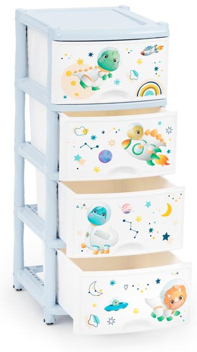 Комод пластиковый Альтернатива М1243 48х98х38 см купить,NaN