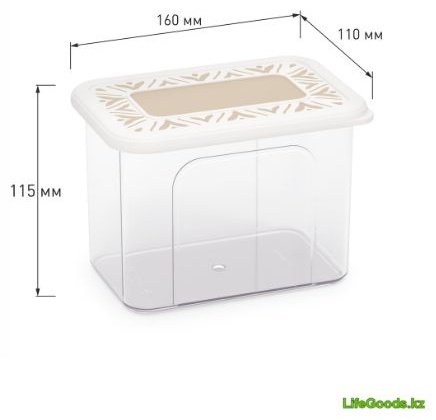 LifeGoods.kz банка LG50296, пластик купить,NaN