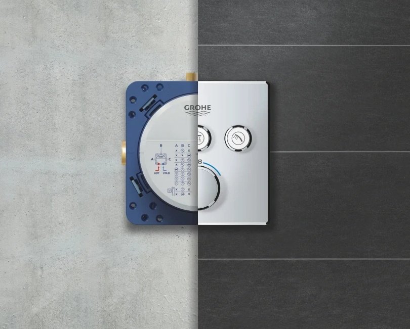 Grohe скрытая часть смесителя для раковины Rapido SmartBox 35604000