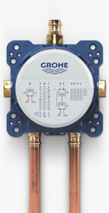 Grohe скрытая часть смесителя для раковины Rapido SmartBox 35604000
