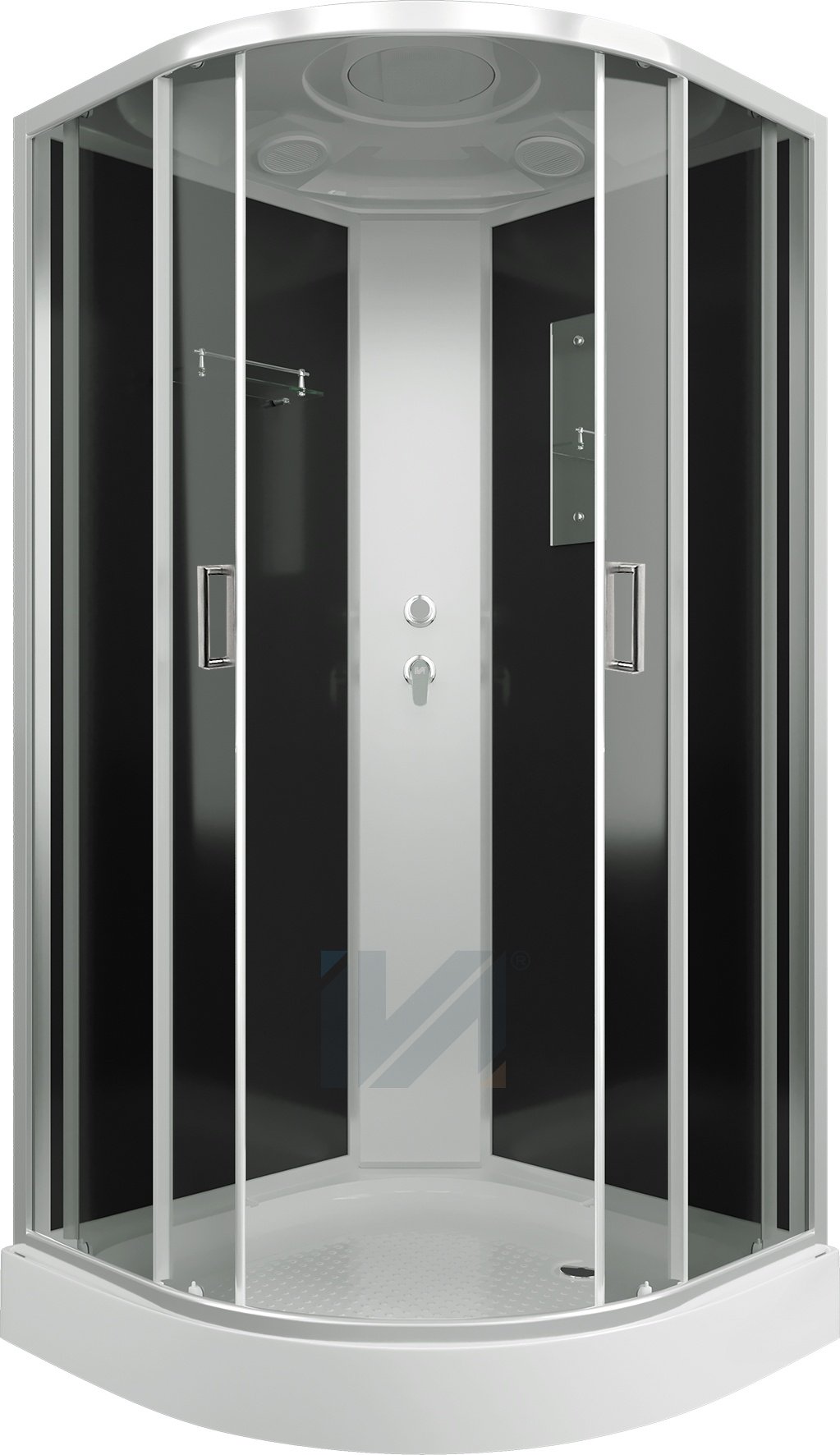 IVA SC010CT (215х100 см), низкий поддон