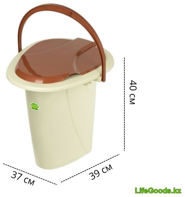 Биотуалет LifeGoods.kz переносной LG51560 бежевый купить,NaN