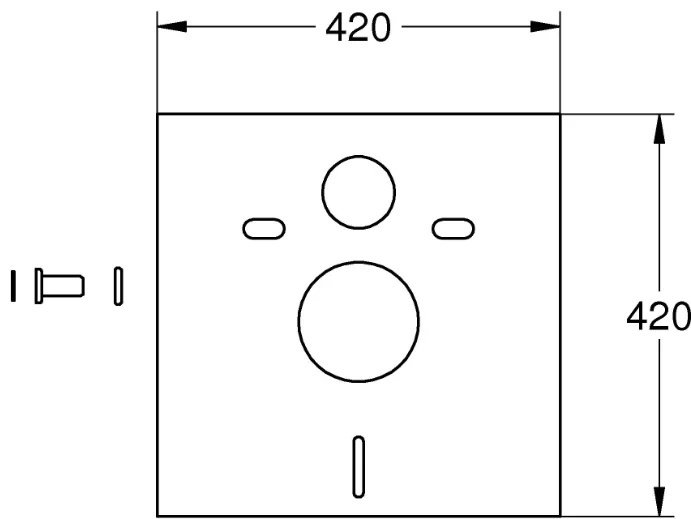 Grohe звукоизоляционная прокладка 37131000