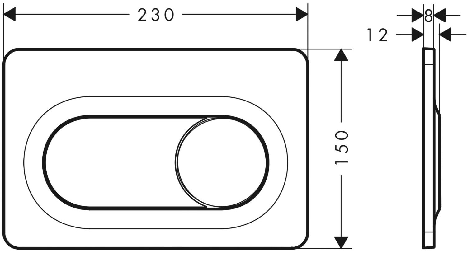 Hansgrohe рамная инсталляция iFrame universal+iFrame Original Q