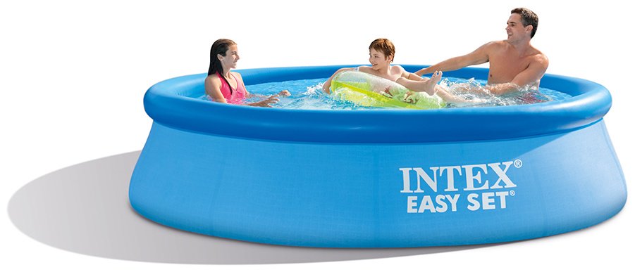 Бассейн надувной Intex Easy Set 28122NP, 305x305x76 см купить,NaN