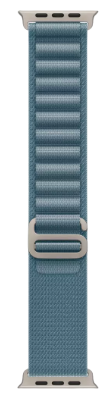 Смарт-часы Apple Watch Ultra 3 GPS + Cellular 49mm MEWM4Q Natural Titanium Case with Light Blue Alpine Loop - M