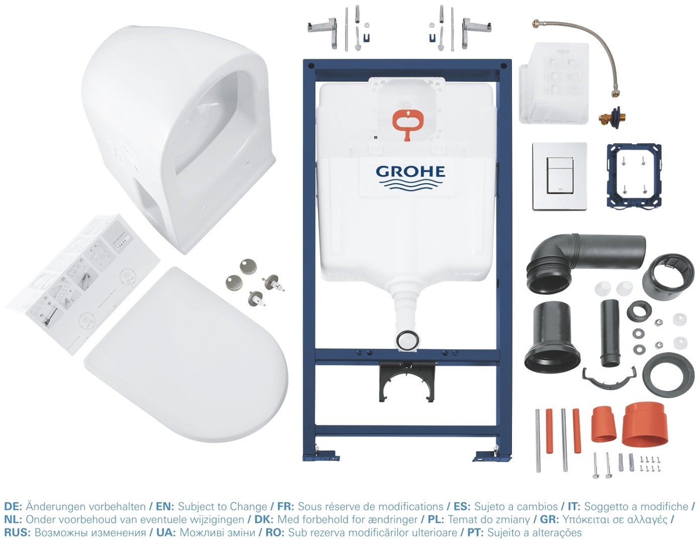 Grohe рамная инсталляция Solido Perfect 39186000