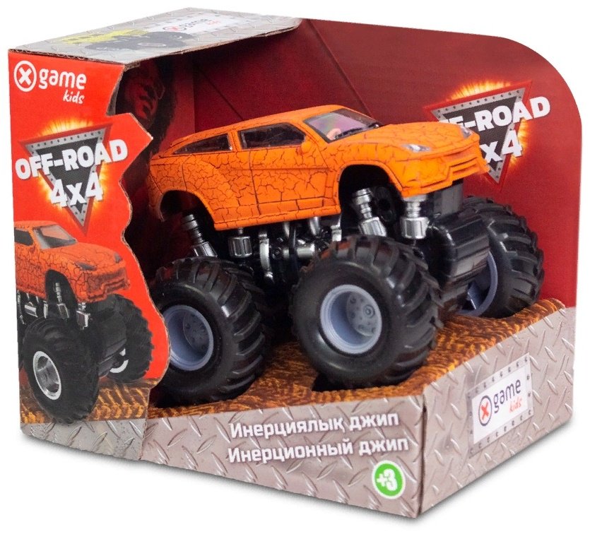 X-Game kids X7653 Серия OFF-ROAD оранжевый купить,NaN