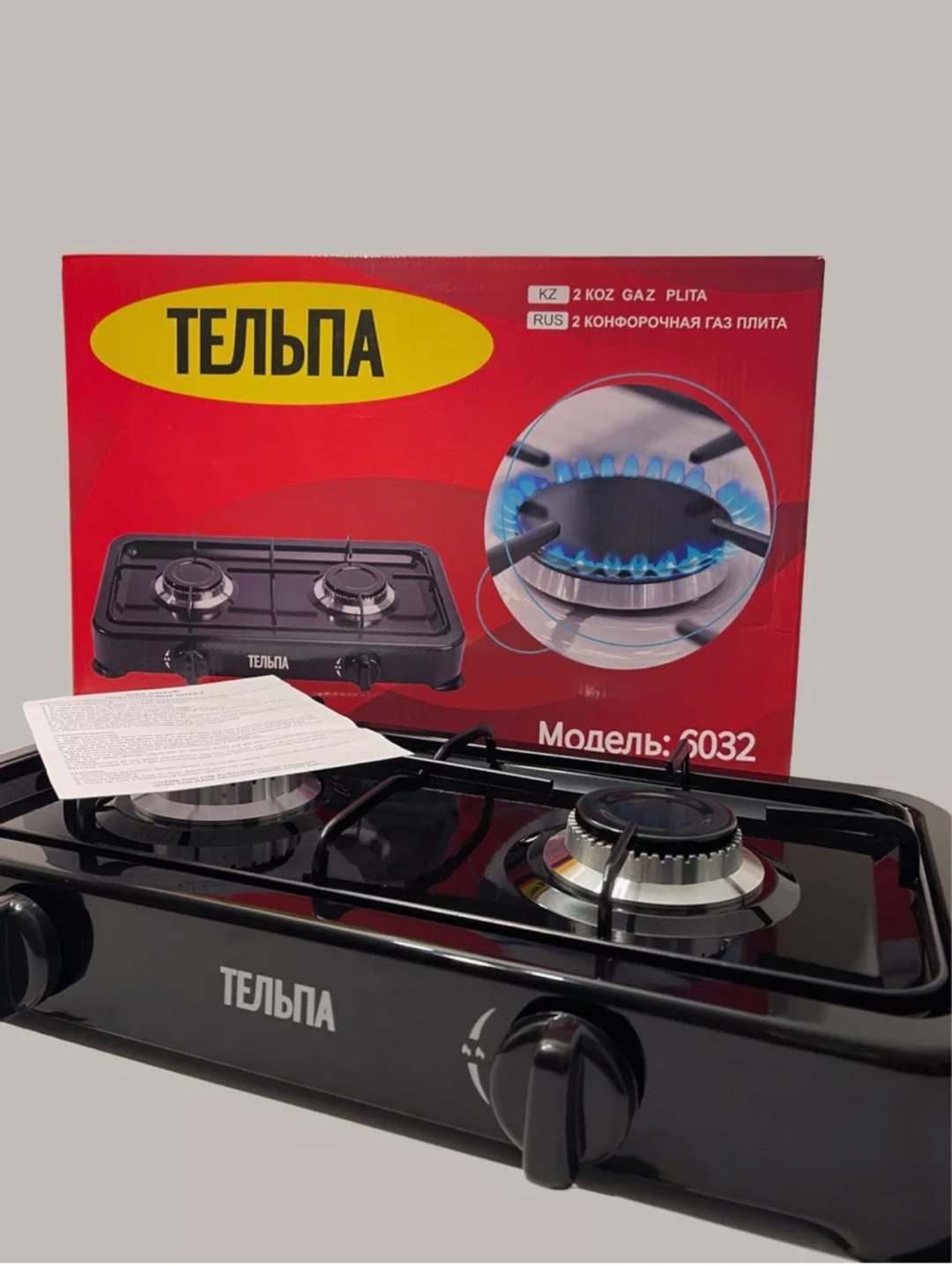Настольная плита Тельпа 6032 черный купить,NaN