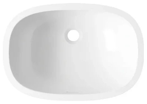 Раковина SSWW SACP222C-055-1 подстольная овальная 55х38 мм, керамика