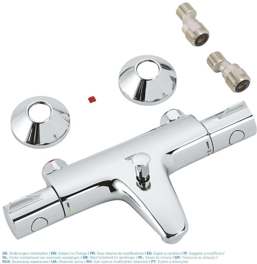 Смеситель для ванны с душем Grohe 34567000-WH, двухзахватный купить,NaN