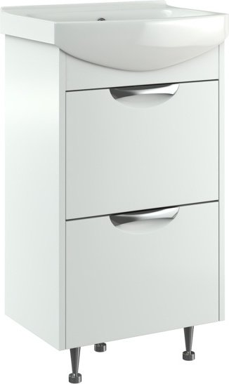 Тумба без раковины Cersanit SU-BAS-CE50-2, 47x72x32 см, белый - ForteMarket Тумба без раковины Cersanit SU-BAS-CE50-2, 47x72x32 см, белый купить,NaN