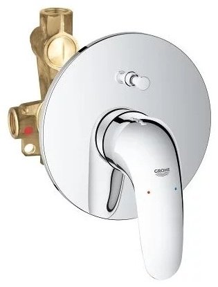 Смеситель для ванны с душем Grohe Eurostyle 23730003, однозахватный купить,NaN