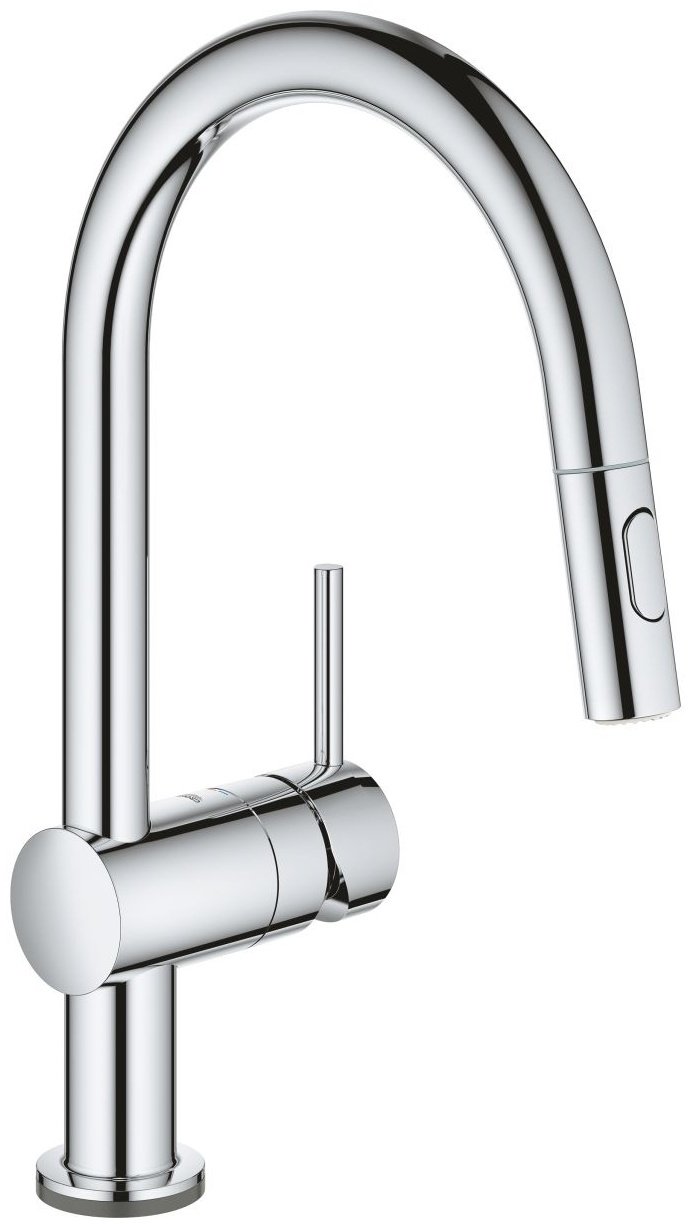 Смеситель для кухни (мойки) Grohe Minta Touch SPT C-Ausl Dualbrs 31358002, однозахватный купить,522100