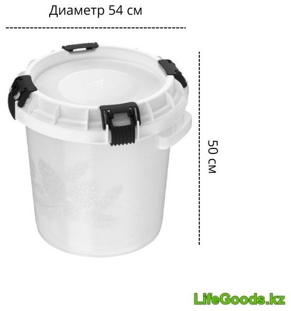 LifeGoods.kz ведро LG47396 60 л купить,NaN