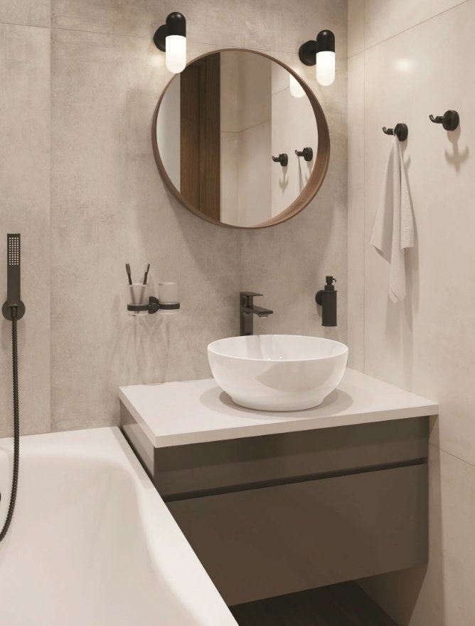 Раковина накладная 40 см Sanita Luxe Art 40 SLM S1 230516