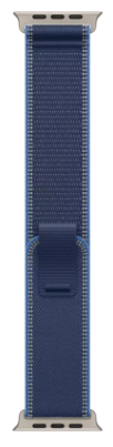 Смарт-часы Apple Watch Ultra 3 GPS + Cellular 49mm MEWU4Q Natural Titanium Case with Blue/Bright Blue Trail Loop - M/L