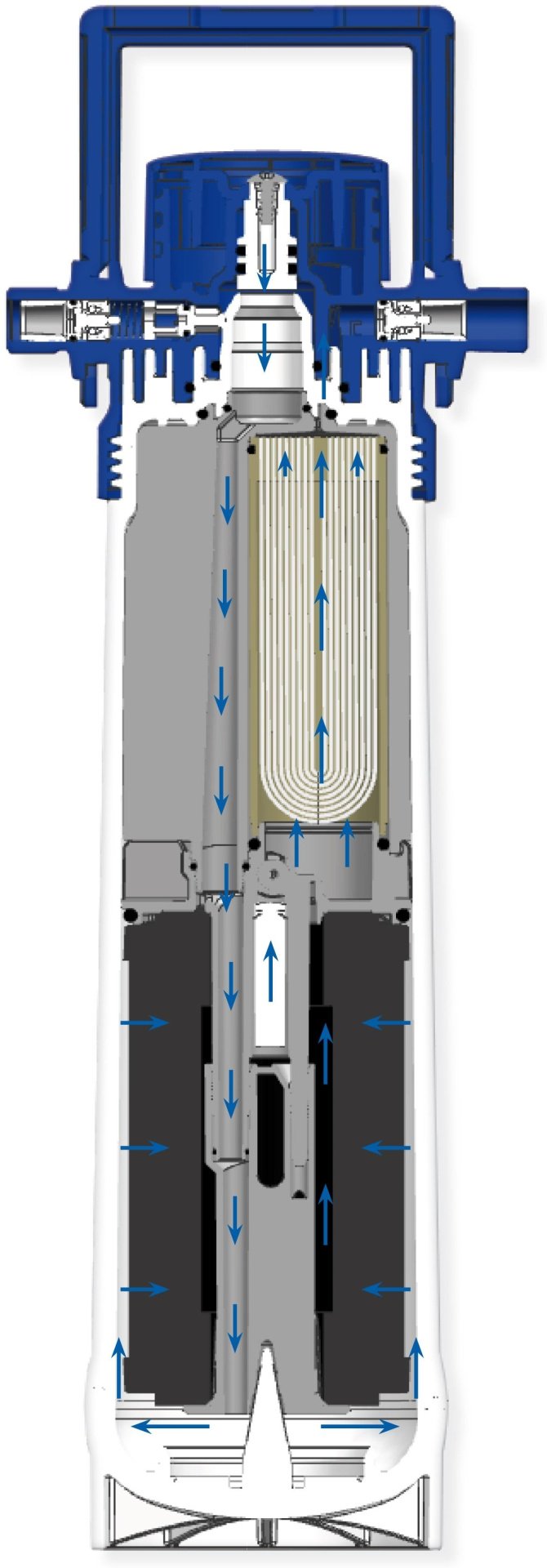 Grohe картридж на проточный фильтр Blue 40412001 1 шт