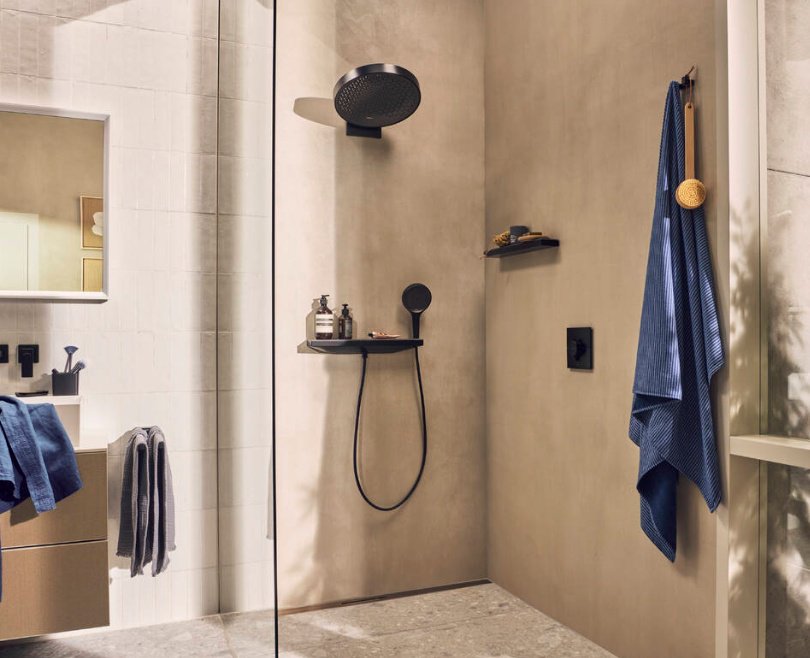 Hansgrohe лейка для душа (без шланга) Rainfinity 26864670, пластик