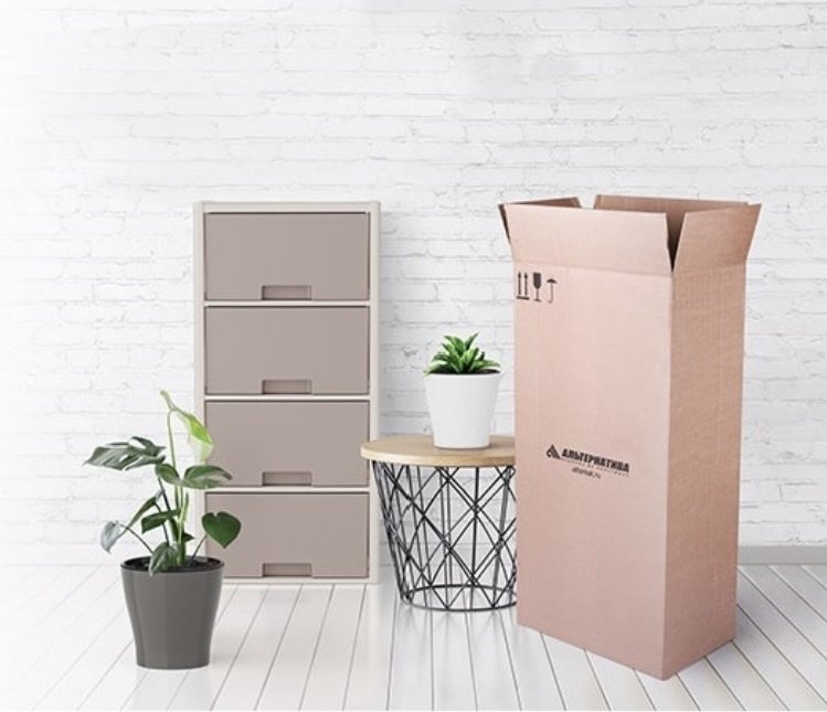 Комод пластиковый Альтернатива 4416 47.5х94х30 см купить,NaN