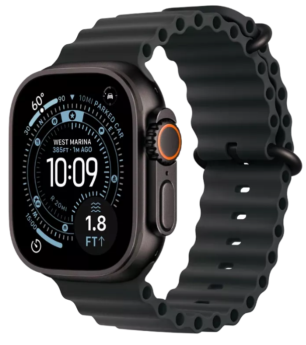 Смарт-часы Apple Watch Ultra 3&nbsp;GPS + Cellular&nbsp;49mm&nbsp;MF0J4Q Black Titanium Case with Black Ocean Band