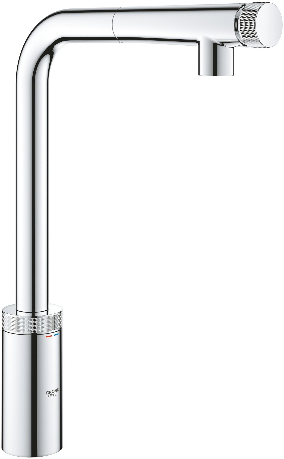 Смеситель для кухни (мойки) Grohe 31613000, поворотно-нажимной